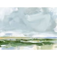 thumbnail image 2 of Long, Christina 14x12 Gold Ornate Wood Framed with Double Matting Museum Art Print Titled - Soft Winds II, 2 of 4