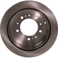 thumbnail image 3 of New Vented Brake Disc Compatible With Lexus Toyota Tundra TRD Pro 8 Cyl 5.7L Sequoia SR5 8 Cyl 5.7L Tundra Limited 2007-2022 By 424310C010 424310C011, 3 of 5