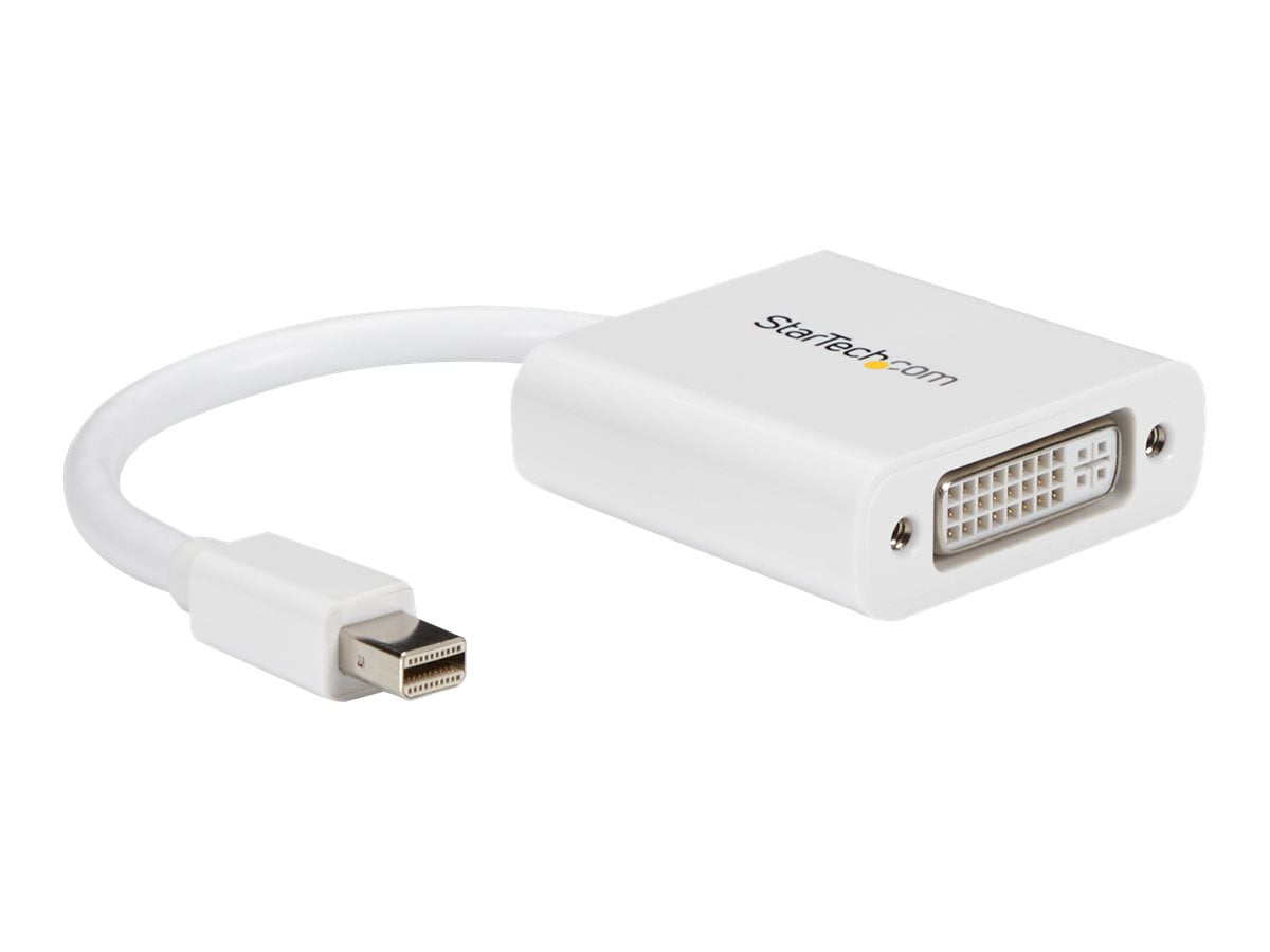 StarTech Mini DisplayPort to DVI Video Adapter Converter, White