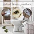 thumbnail image 3 of 1-2pcs Ceramic Frog Toilet Bolt Covers Toilet Bolt Caps Decorative Animals for Bolt Covers Toilet Base, 3 of 5