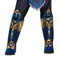 thumbnail image 2 of MARVEL Adult Thor Costume - Printed Jumpsuit with Special Padding, Cape, and 3D Plastic Mask, 2 of 6