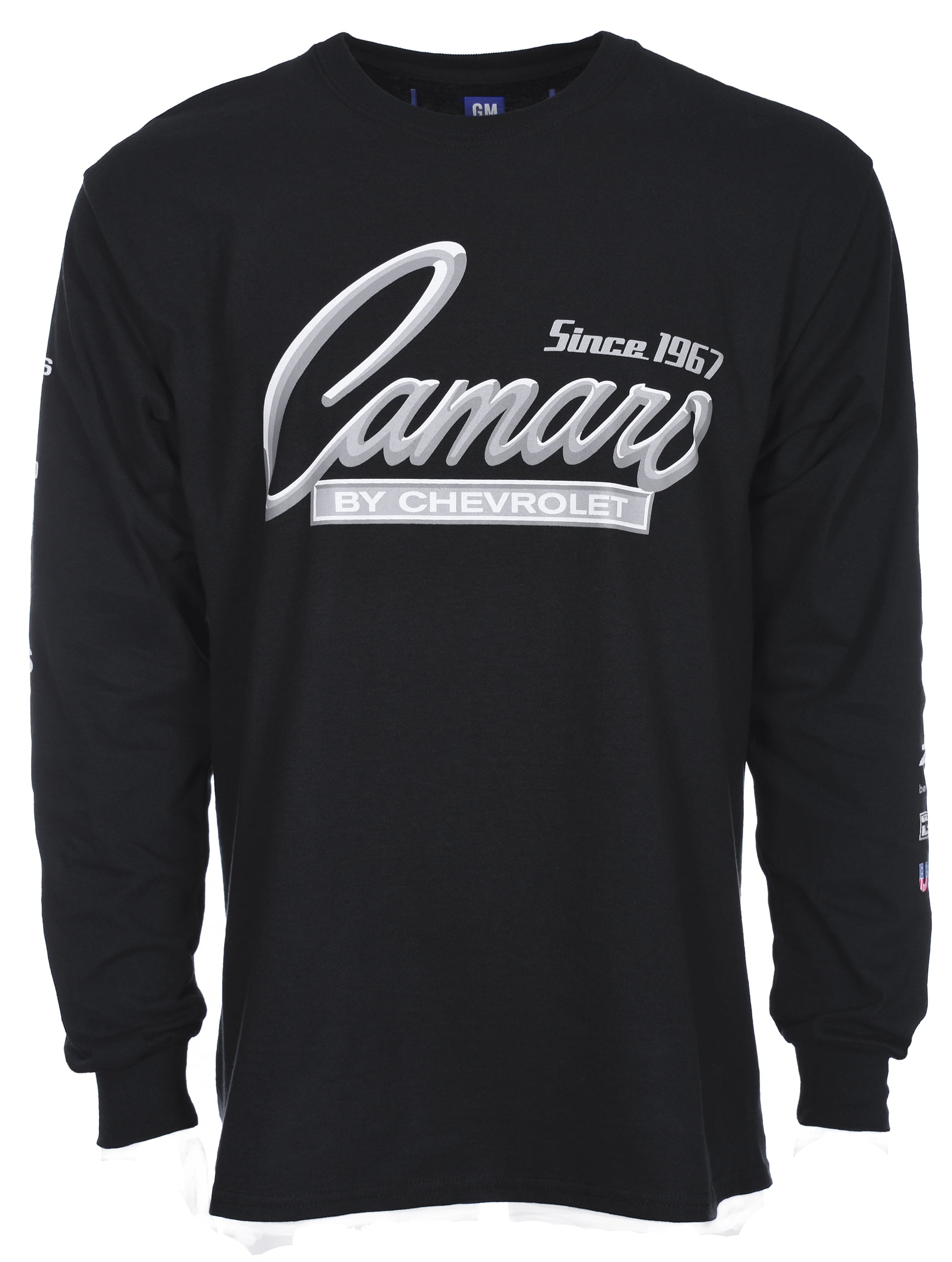 Chevrolet Camaro Collection BLACK Adult T-Shirt GM 