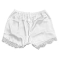 thumbnail image 4 of SONXAHE Womens Lace Loose Shorts Elastic Waist Relaxed Fit Shorts Night Daily Casual Bottoms, 4 of 7