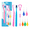 Pink, variant on Orthodontic Toothbrush Set – Features 5 Sizes Interdental Brush, V-Shaped Orthodontic Toothbrush for Braces ,Tongue Scraper,End Tuft Toothbrush for Braces and Daily Use