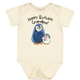 thumbnail image 3 of Inktastic Happy Birthday, Grandpa Cute Penguins Boys or Girls Baby Bodysuit, 3 of 5