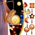 thumbnail image 1 of Kit de farolillos chinos DIY - Farol luminoso decorativo antiguo, farol portátil para festivales con papel transmisor de luz para decoración del hogar y fiestas, 1 of 2