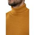 thumbnail image 6 of X RAY JEANS Mens Turtleneck Sweater Pullover, Mustard, S, 6 of 10