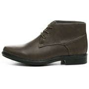Alpine Swiss Mens Ankle Boots Dressy Casual Leather Lined Dress Shoes Lace up NW