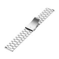 thumbnail image 5 of GUANGHONG Stainless Steel Triple Bead Watch Strap 22mm Width Elegant Replacement for Smart, 5 of 5