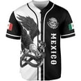 thumbnail image 2 of Personalized Mexico Baseball Jersey, Mexican Jersey for Men & Women, Mexican Flag Jersey, Mexico Shirt Camisa (5XL), 2 of 4
