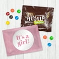 thumbnail image 3 of 20ct It's a Girl M&M's Baby Shower Candy Favor Packs (20ct) - Milk Chocolate- by Just Candy, 3 of 7