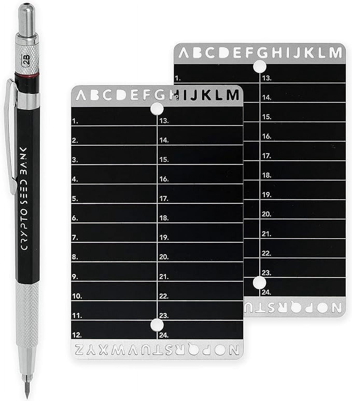 Product Labeling Labels SecuX Steel Crypto Seed Storage - Fireproof Bitcoin  Wallet Backup Bitcoin Seed Phrase