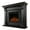 Black Wash, variant on Real Flame Ashley Electric Fireplace