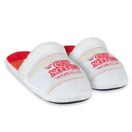 

Odd Sox Cup Noodles Fun Indoor Novelty Slippers Fuzzy Cozy Large