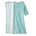 thumbnail image 3 of Open Back Night Gown For Ladies - Assisted Dressing Hospital Gown - Painted Strokes 2XL, 3 of 3
