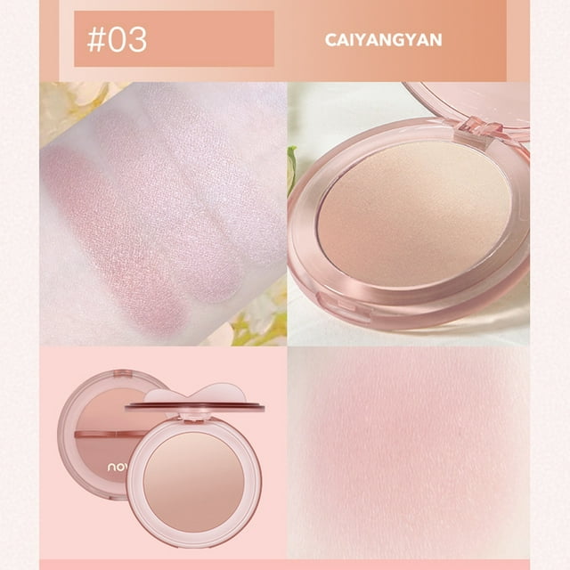 Fiudx Rubor Degraded Corazon, Maquillaje Nude, Rubor Femenino, Rubor Naranja Natural, Rubor Mate Melocotón