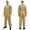 Khaki, variant on Men One Piece Leotard Over Diapers Bib Jumpsuit Waterproof Long Sleeve Reusable Plastic Raves Bodysuit White S