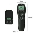 thumbnail image 5 of Joernso 1 Set Camera Remote Control Double Screen Shortcut Button Universal Wireless Timing Remote Control for Nikon, 5 of 7