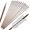 White, variant on limaity 12X Bamboo Arrows 33" Flu Flu Feathers Longbow Recurve Bow Archery Hunting