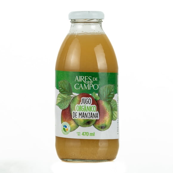Jugo de Manzana Orgánico Aires de Campo 470ml