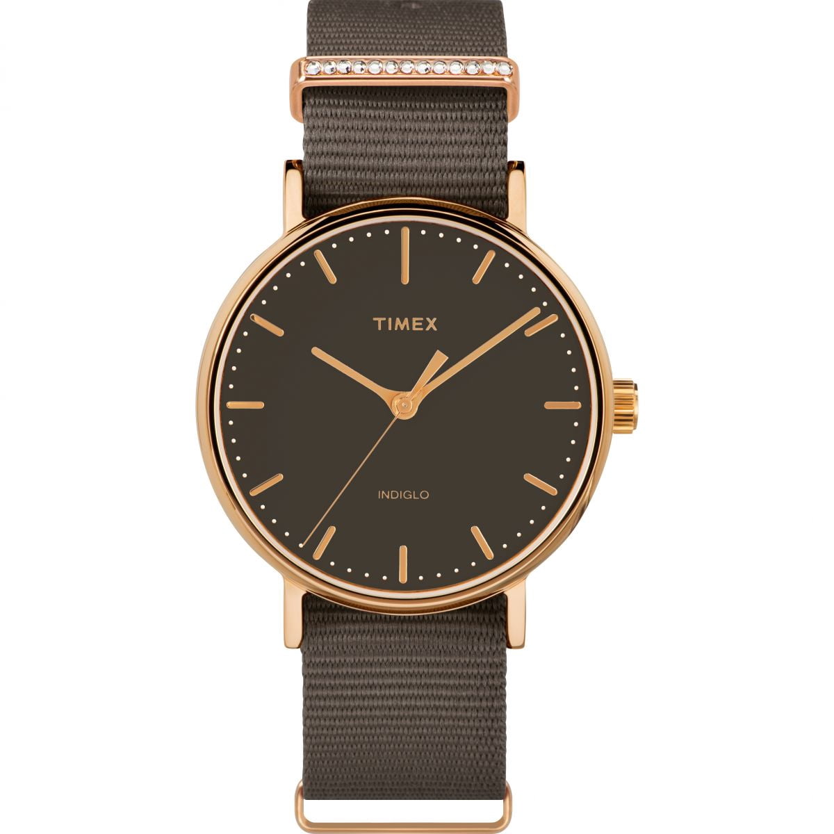 LADIES TIMEX FAIRFIELD CRYSTAL BAR WATCH Ladies Timex Fairfield Crystal Bar – Crossan Jewellers main image 2