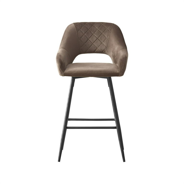 Hamilton black leg online bar stool