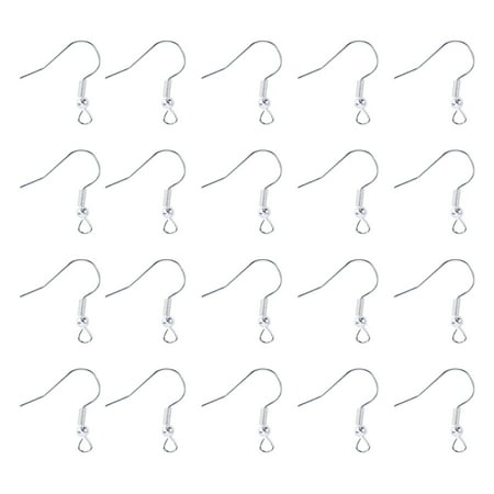 

200pcs Silver Plated Earrings Support Hooks