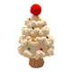thumbnail image 1 of Árbol de Navidad tejido a mano con ganchillo. Artesanía creativa para festivales. Manualidades tejidas. Blanco, 1 of 9