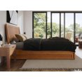 thumbnail image 5 of AFI Casanova Queen Wood Platform Bed with Panel Footboard & Twin XL Trundle, Light Toffee, 5 of 15