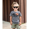 thumbnail image 3 of 6th Year Down Football Shirt for 6 Year Old Sports Theme Sixth Birthday Party Tee Granite Heather Shirt Youth Small, 3 of 6