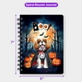 thumbnail image 5 of Happy Halloween Vampire Cavalier King Charles Spaniel BOO with Pumpkins Fun and Spooky Spiral Bound Journal Dog Lover Gifts 5x7in Spiral Notebook - 00018, 5 of 5