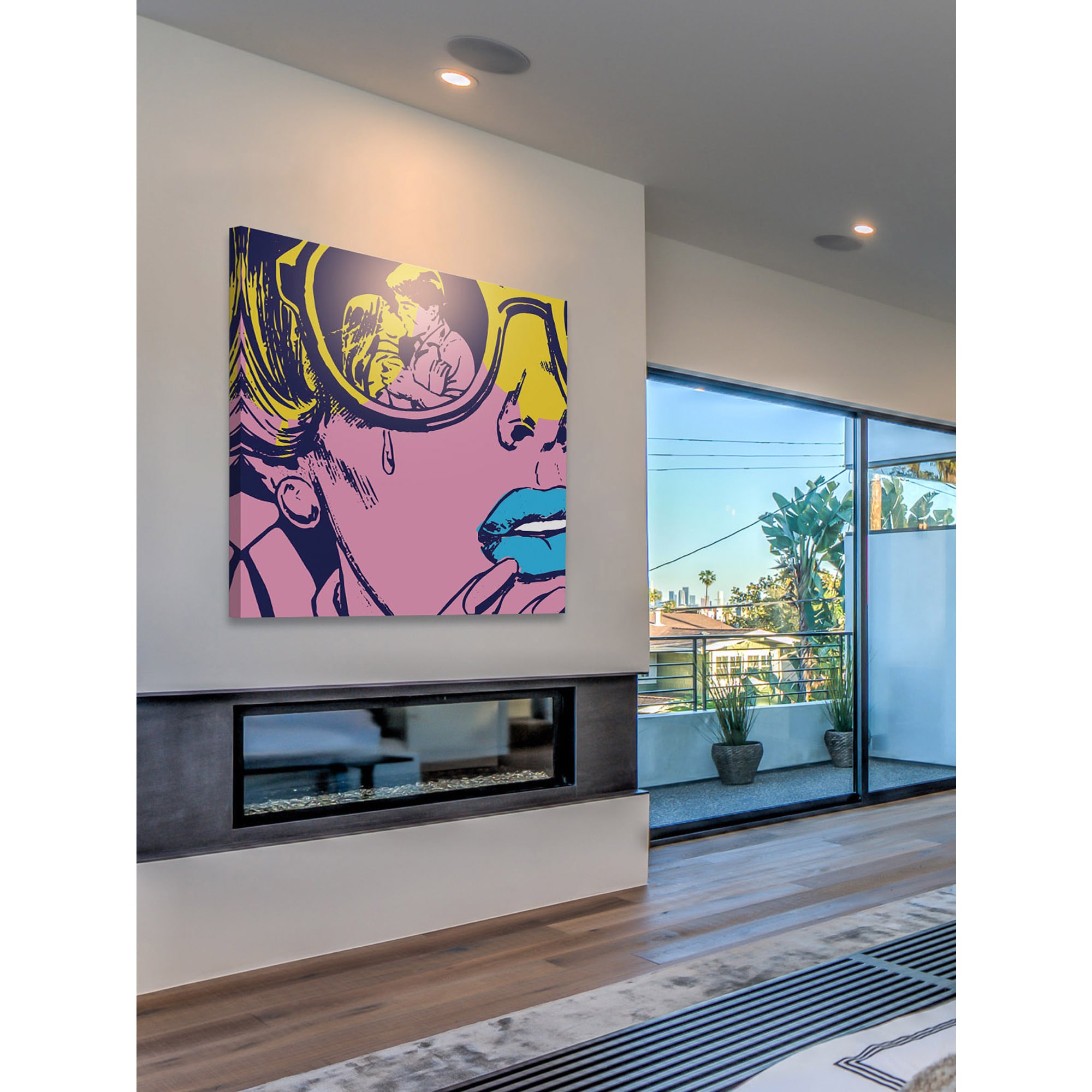 Marmont Hill "Lost Love" by Josh Ruggs Painting Print on Wrapped Canvas
