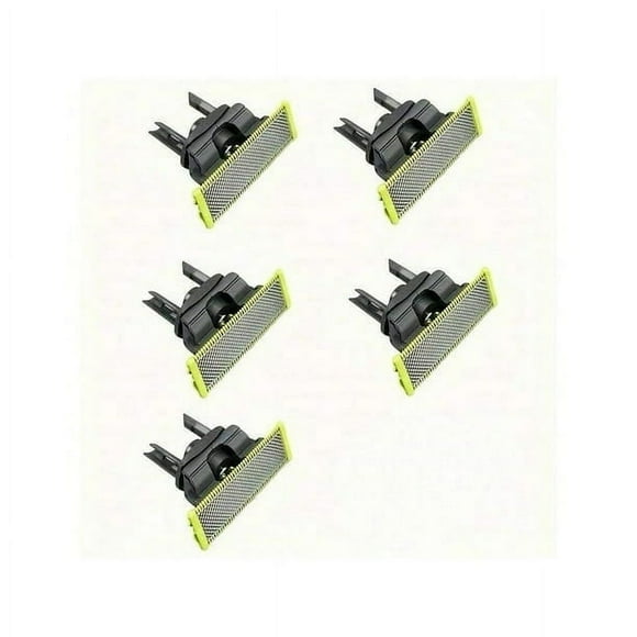 5pcs/Set Replaceable Shaving Unit Razor Head Trim Compatible WithPhilips OneBlade One Blade Shaver
