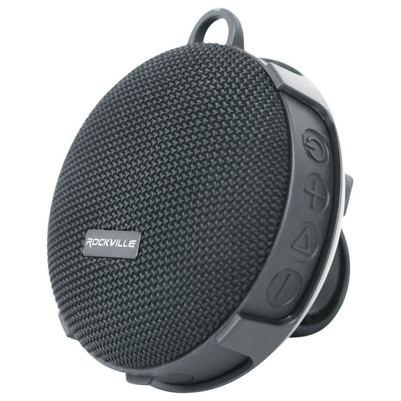 Rockville R-GO 16 Watt Waterproof Portable Bluetooth Speaker Bicycle Bar Mount