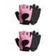 thumbnail image 1 of Guantes deportivos al aire libre Yuarrent medio dedo absorción de golpes mitones Protector Rosa M 2Conjunto, 1 of 6