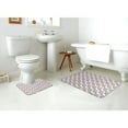 thumbnail image 4 of Xecao Donkey 2-Piece Vintage Seamless Anti-Skid Mat Set, featuring a stylish pattern for a safe and elegant toilet rug experience, 4 of 6