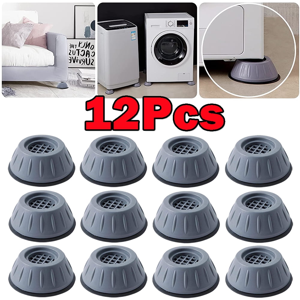 AntiWalk Dryer Washer Vibration Pads,Washing Machine Stabilizer 12