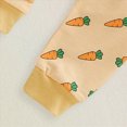 thumbnail image 6 of TOWED22 Toddler Kids Boy Clothes Print Crew Neck Long Sleeve Sweatshirt Shirt Joggers Pants Set Fall Winter Outfits(Blazer,2-3 Y), 6 of 8
