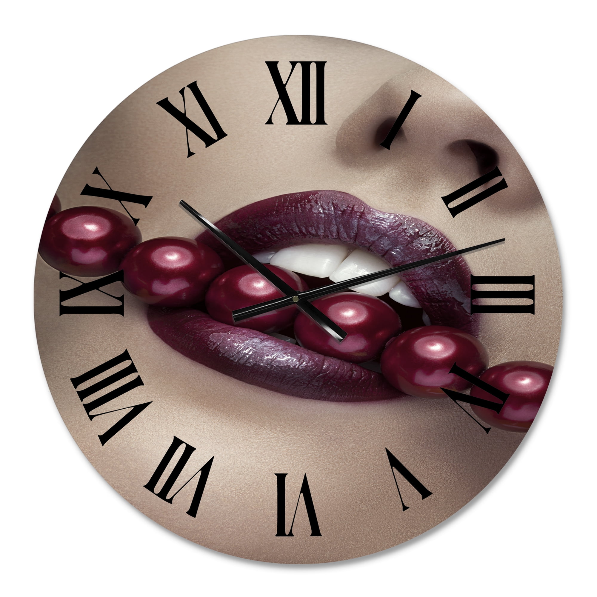 Designart 1 in Modern,Contemporary Wall Clock