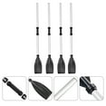 thumbnail image 6 of WHAMVOX  2 Pairs Removable Paddle Boat Kayak Boating Canoeing Oar Black, 6 of 8