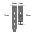 thumbnail image 3 of Estbridge Silicone Strap 22mm Watch Band Replacement for Watch S1 (Orange), 3 of 8