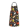 thumbnail image 2 of Lsque Seafood And Drinks Waterproof Apron Chef Aprons for Men Heavy Duty Chemical Work Apron Extra Long Grilling Aprons with Adjustable Bib Apron, 2 of 9