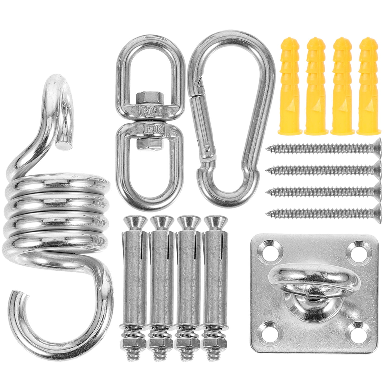 BESPORTBLE 1 Set load-bearing hook heavy duty s hooks Hammock Hangers hooks  for hanging heavy Suspension Ceiling Hook Wall Mount Hanger Pad Eye Plate