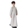 thumbnail image 2 of Robe Longue Kaftan à Manches Longues pour Garçon Musulman, 2 of 3