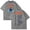 Grey, variant on CMAT It's the Euro-Country Tour 2025 Merch T-Shirt Cotton Wash Tee Women Men Short Sleeve Casual Crewneck Tee