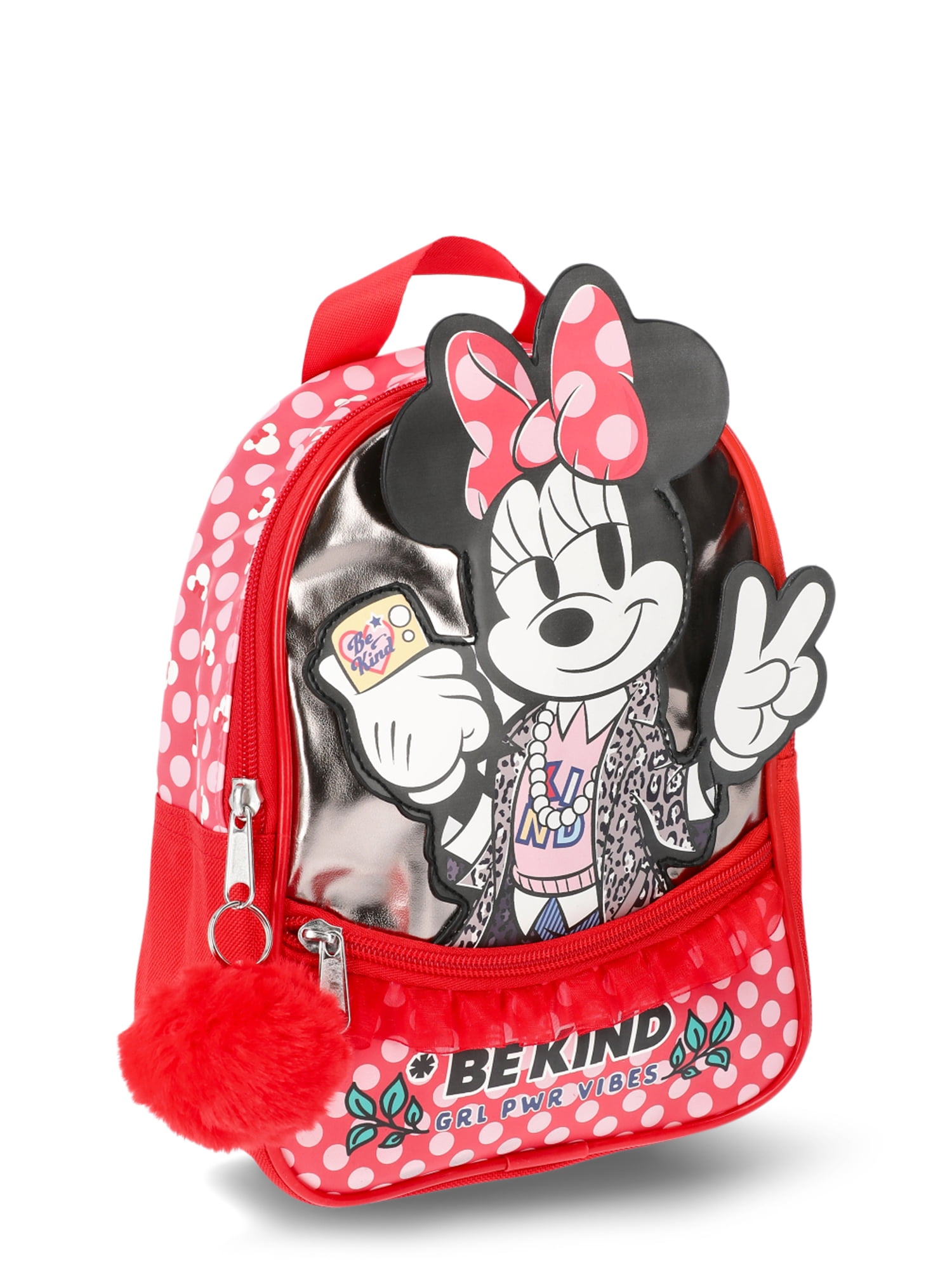 Minnie Mouse Disney Girls Backpack, Multicolor