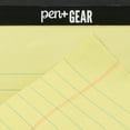 thumbnail image 2 of Pen+Gear Wide Ruled Junior Legal Pads, 5"x8", Canary Paper, 50 Sheets Each, 12 Pack, 2 of 7