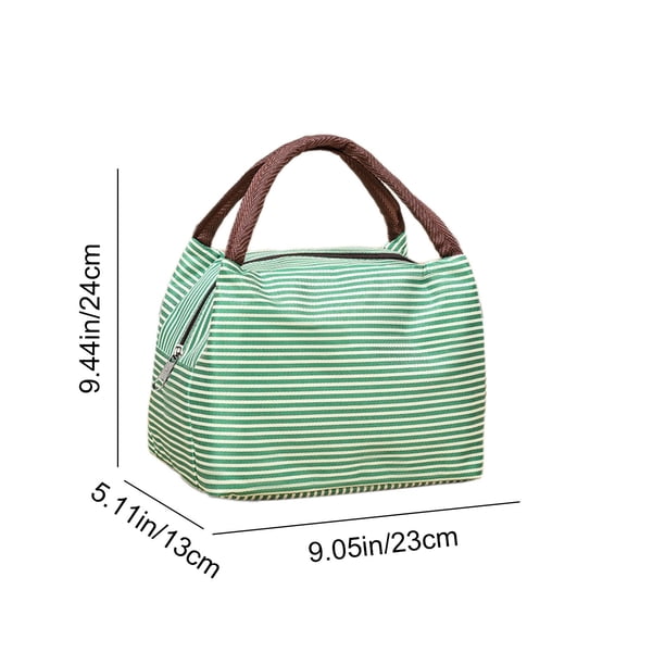 Bolsa de Almuerzo Mujeres Bolsas de Almuerzo de Hombres Y Mujeres, Aislamiento de Lámina de Aluminio de Gran Capacidad, Bolsas de Almuerzo Reutilizables, Bolsas de Almuerzo a Prueba de Fugas, Bolsas D
