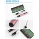 thumbnail image 4 of Muyoka Bolígrafo de grabado eléctrico Inalámbrico Micro Carving Pen con 3 velocidades ajustables 300mAh Máquina de grabado recargable Herramienta de grabado inalámbrico para joyería Madera Metal Piedr Muyoka Hogar, 4 of 7