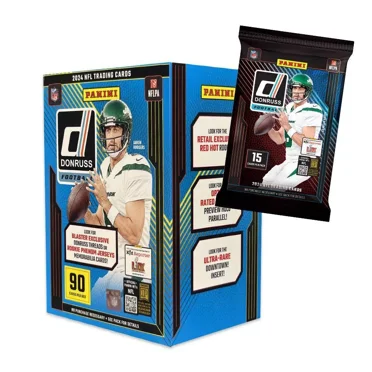 Collectible 2024 Panini Donruss NFL Football Trading Card Blaster Box